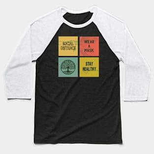 Social Distancing Baseball T-Shirt